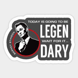 Today is going to be Legendary Sticker